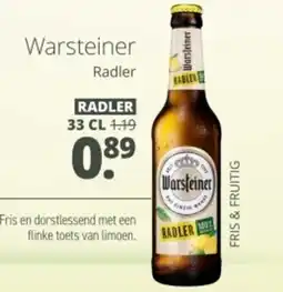 Mitra Warsteiner Radler aanbieding