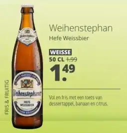 Mitra Weihenstephan Hefe Weissbier aanbieding