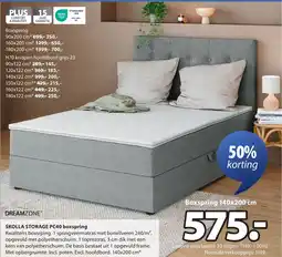 Jysk Skolla storage pc40 boxspring aanbieding