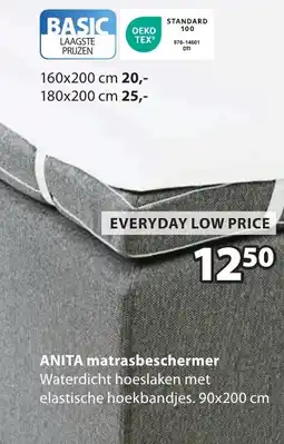 Jysk Anita matrasbeschermer aanbieding