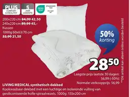 Jysk Living medical synthetisch dekbed aanbieding