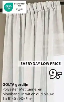 Jysk Golta gordijn aanbieding