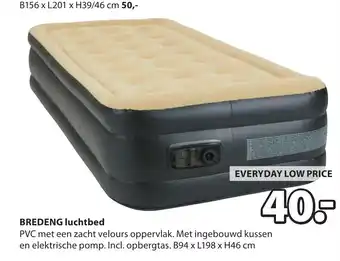 Jysk Bredeng luchtbed aanbieding
