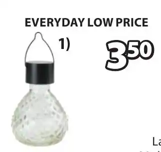 Jysk Lappspurv solarlamp aanbieding