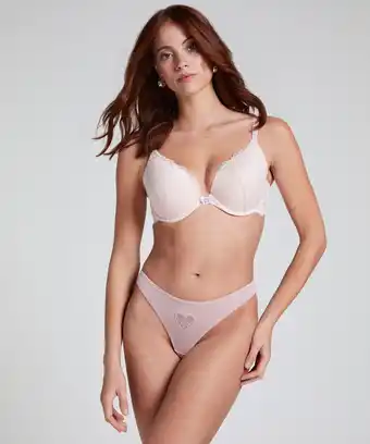 Hunkemoller Hunkemöller String Jenn Roze aanbieding
