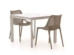 Kees Smit Forza Ripi/Sestino 90cm dining tuinset 3-delig stapelbaar aanbieding