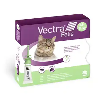 Zooplus 3x0,9ml Vectra Felis voor katten aanbieding