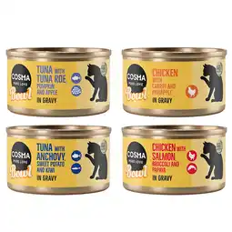 Zooplus Voordeelpakket Cosma Bowl 24 x 80 g Mix aanbieding