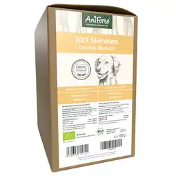 Zooplus 6x100g AniForte bio Morosan aanvullende voeding voor honden aanbieding