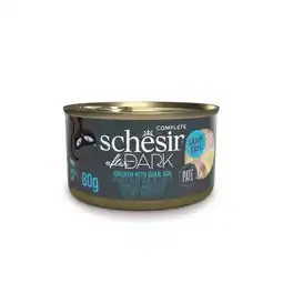 Zooplus 12x80g Schesir After Dark Complete Paté Kip & Ei natvoer voor katten aanbieding