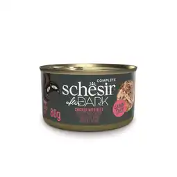 Zooplus 12x80g Schesir After Dark kip & Rund natvoer voor katten aanbieding