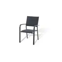 Praxis Central Park stapelbare tuinstoel Gabrio kunststof antraciet aanbieding