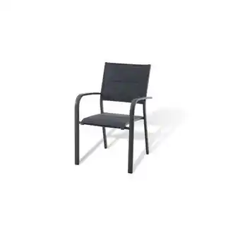 Praxis Central Park stapelbare tuinstoel Gabrio kunststof antraciet aanbieding