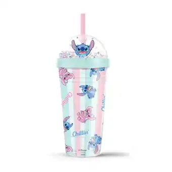 Intertoys Disney Stitch beker met rietje - 420 ml aanbieding