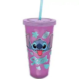 Intertoys Lilo & Stitch beker met rietje - 560 ml aanbieding