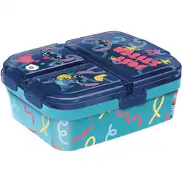 Intertoys Stitch lunchbox met vakken aanbieding