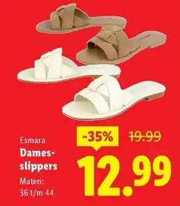 Lidl Esmara Dames slippers aanbieding