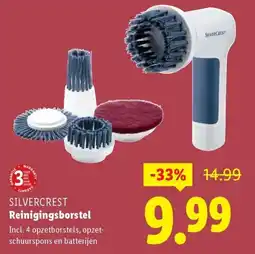 Lidl SILVERCREST Reinigingsborstel aanbieding