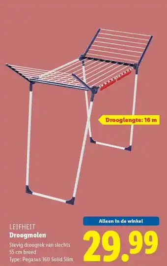 Lidl LEIFHEIT Droogmolen aanbieding