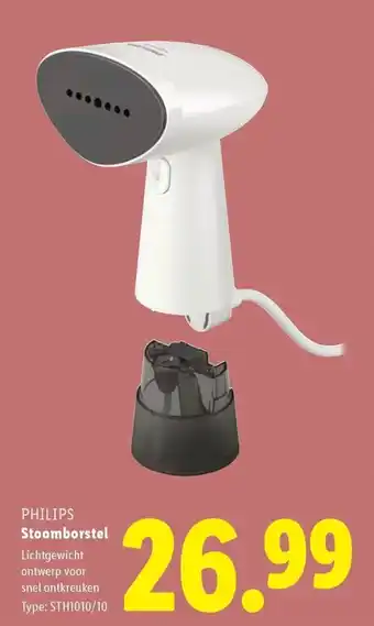 Lidl PHILIPS Stoomborstel aanbieding