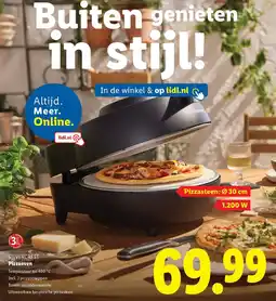 Lidl SILVERCREST Pizzaoven aanbieding