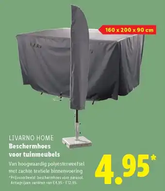 Lidl LIVARNO HOME Beschermhoes voor tuinmeubels aanbieding