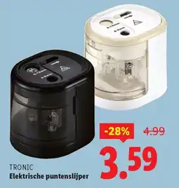 Lidl TRONIC Elektrische puntenslijper aanbieding