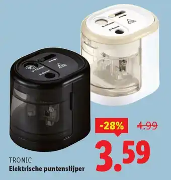 Lidl TRONIC Elektrische puntenslijper aanbieding