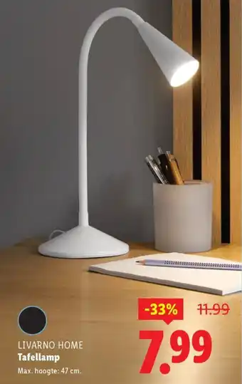 Lidl LIVARNO HOME Tafellamp aanbieding