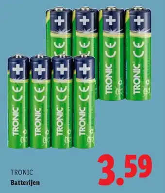 Lidl TRONIC Batterijen aanbieding