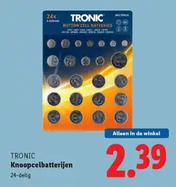 Lidl TRONIC Knoopcelbatterijen aanbieding