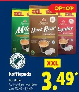 Lidl Koffiepads aanbieding