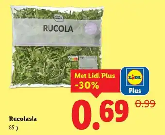 Lidl Rucolasla aanbieding