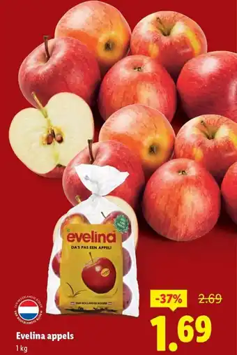 Lidl Evelina appels aanbieding