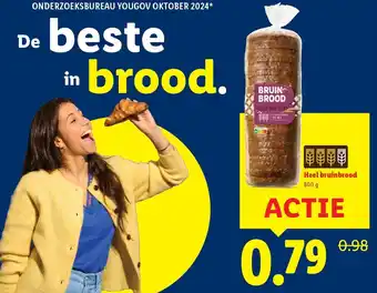 Lidl Heel bruinbrood aanbieding