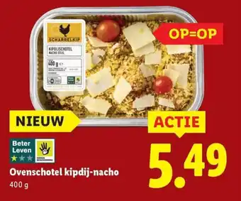 Lidl Ovenschotel kipdij nacho aanbieding