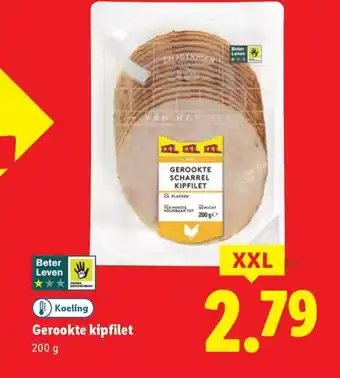 Lidl Gerookte kipfilet aanbieding