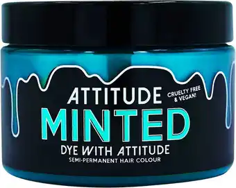 Bol.com Attitude Hair Dye - Minted pastel Semi permanente haarverf - Mintgroen aanbieding