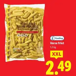 Lidl Verse friet aanbieding
