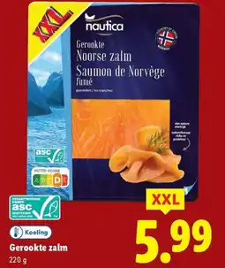 Lidl Gerookte zalm aanbieding