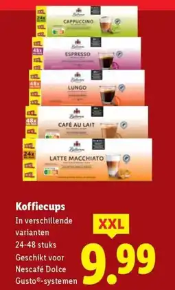 Lidl Koffiecups aanbieding