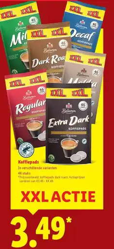 Lidl Koffiepads aanbieding