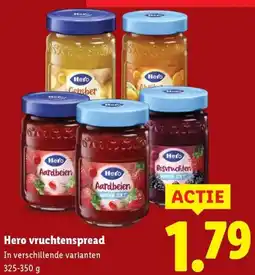 Lidl Hero vruchtenspread aanbieding