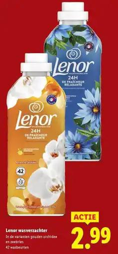 Lidl Lenor wasverzachter aanbieding