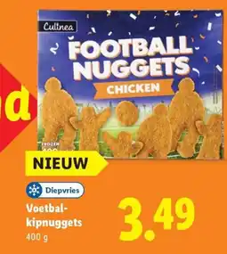 Lidl Voetbal kipnuggets aanbieding
