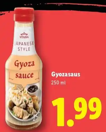 Lidl Gyozasaus aanbieding