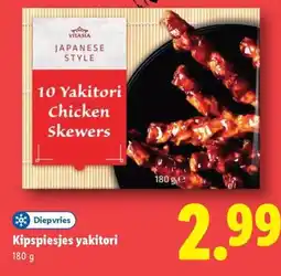 Lidl Kipspiesjes yakitori aanbieding
