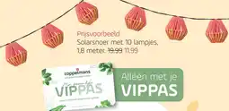 Coppelmans Solarsnoer met 10 lampjes aanbieding