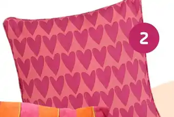 Coppelmans 2. Kussen hart aanbieding
