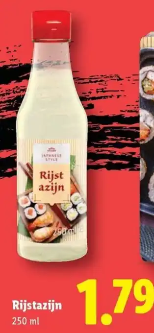 Lidl Rijstazijn aanbieding